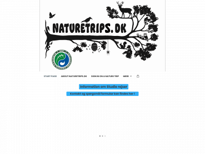 naturetrips.dk snapshot