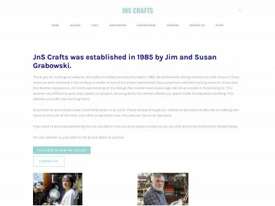 www.jnscrafts.com snapshot