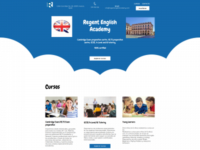 regentenglishacademy.com snapshot