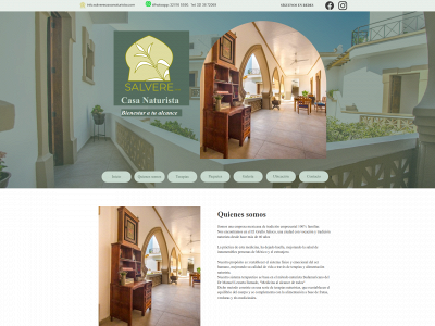 salverecasanaturista.com snapshot