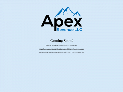 apexrevenue.org snapshot