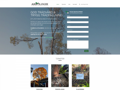 arbologik.se snapshot