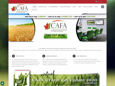 cafanet.ca snapshot