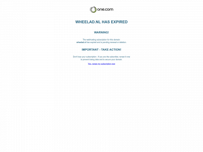 wheelad.nl snapshot