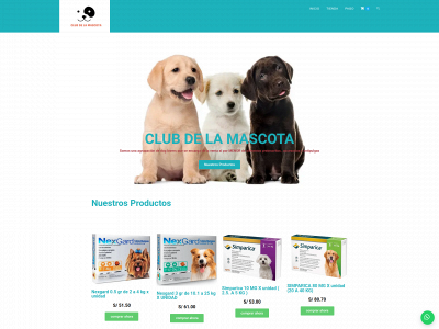 clubdelamascota.com snapshot
