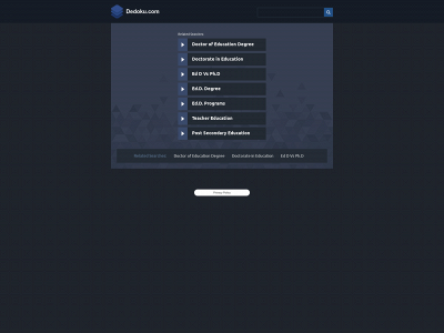 dedoku.com snapshot