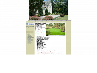 www.wayneslandscaping.com snapshot