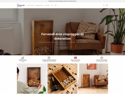 winecorkframes.dk snapshot
