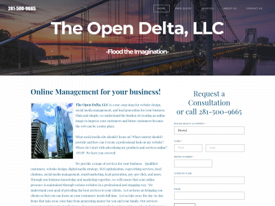 theopendelta.com snapshot