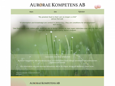 aurorae-kompetens.se snapshot