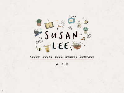 susanleewrites.com snapshot