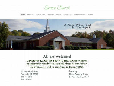 www.graceopchurch.com snapshot