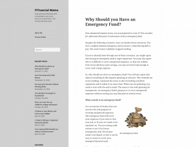 fitnancialmama.com snapshot