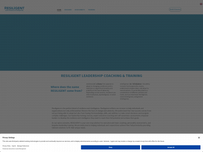 resiligent.com snapshot