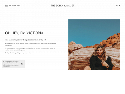 thebohoblogger.com snapshot