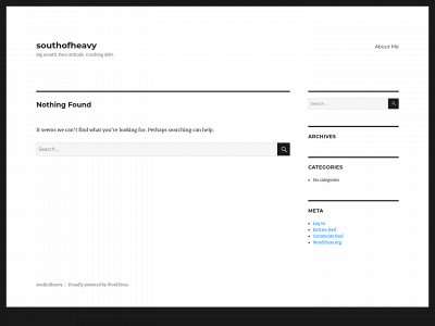 southofheavy.com snapshot