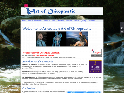 ashevilleartofchiropractic.com snapshot