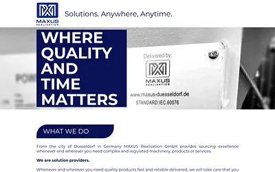 maxus-realisation.de snapshot