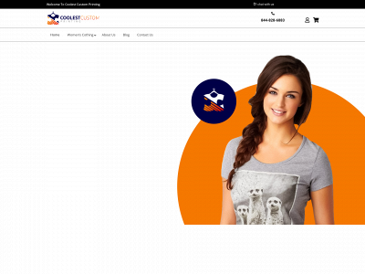 coolestcustomprinting.com snapshot