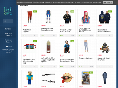 giftsforgamers.com snapshot