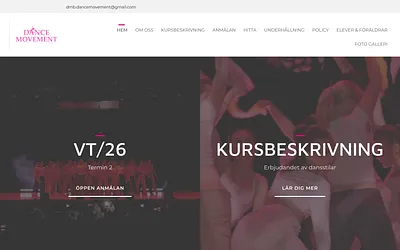 dancemovement.se snapshot