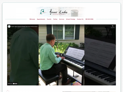 greatlakesschoolofmusic.org snapshot