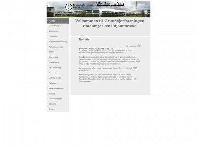 stadionparken.dk snapshot