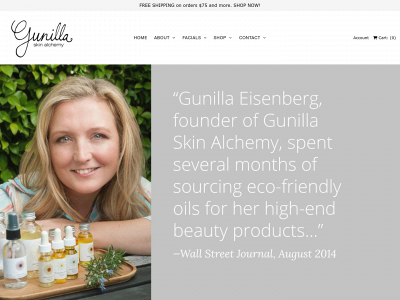 gunillaskinalchemy.com snapshot