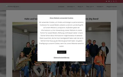 hummisbigband.de snapshot