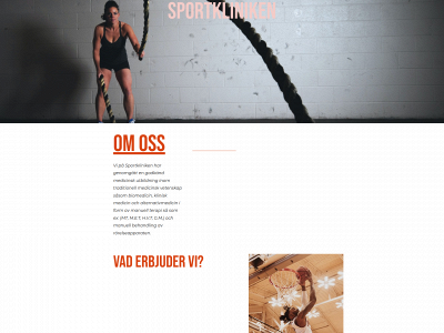 sportklinik.se snapshot