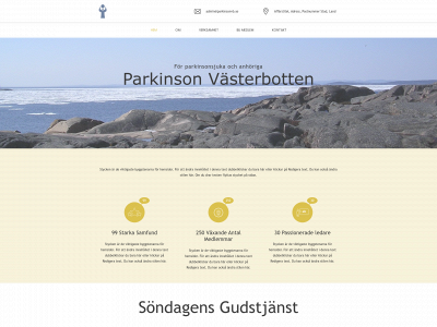 parkinsonvb.se snapshot