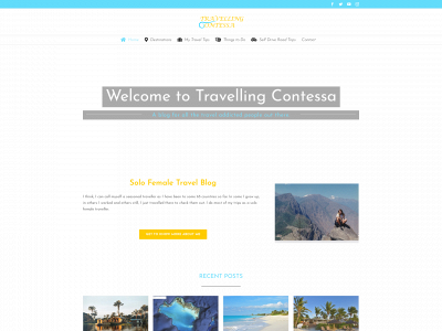 travellingcontessa.com snapshot