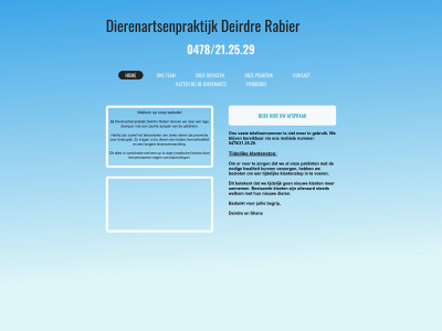 dierenartsrabier.be snapshot