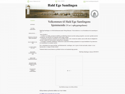 haldegesamlingen.dk snapshot