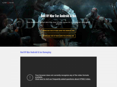 godofwarandroid.com snapshot