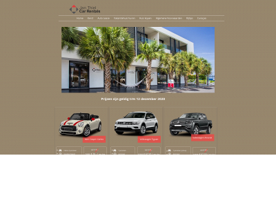 janthielcarrentals.com snapshot