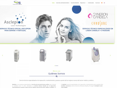 mediteklaser.es snapshot