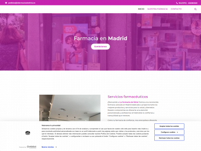 lafarmaciadesilvia.es snapshot