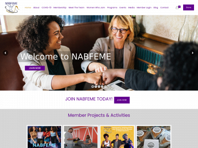 nabfeme.org snapshot