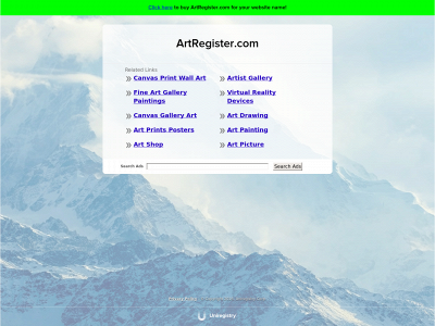 artregister.com snapshot