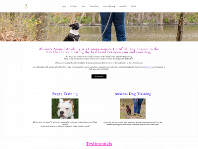 www.allisonsanimalacademy.com snapshot