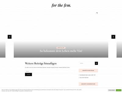 forthefem.de snapshot
