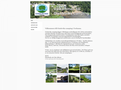 gisslevikscamping.se snapshot