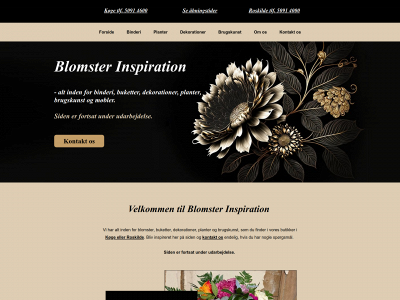 blomster-inspiration.dk snapshot