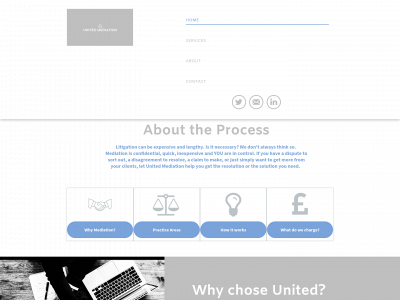 unitedmediation.co.uk snapshot