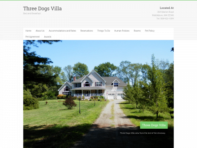 threedogsvilla.com snapshot