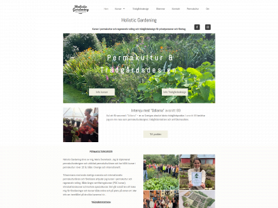 holisticgardening.se snapshot