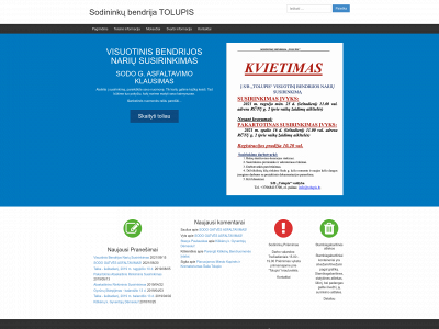 tolupis.lt snapshot