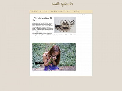 anetterylander.se snapshot
