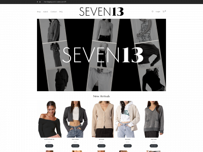 seven13shop.com snapshot